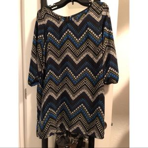 Shirt 3/4 sleeve dress